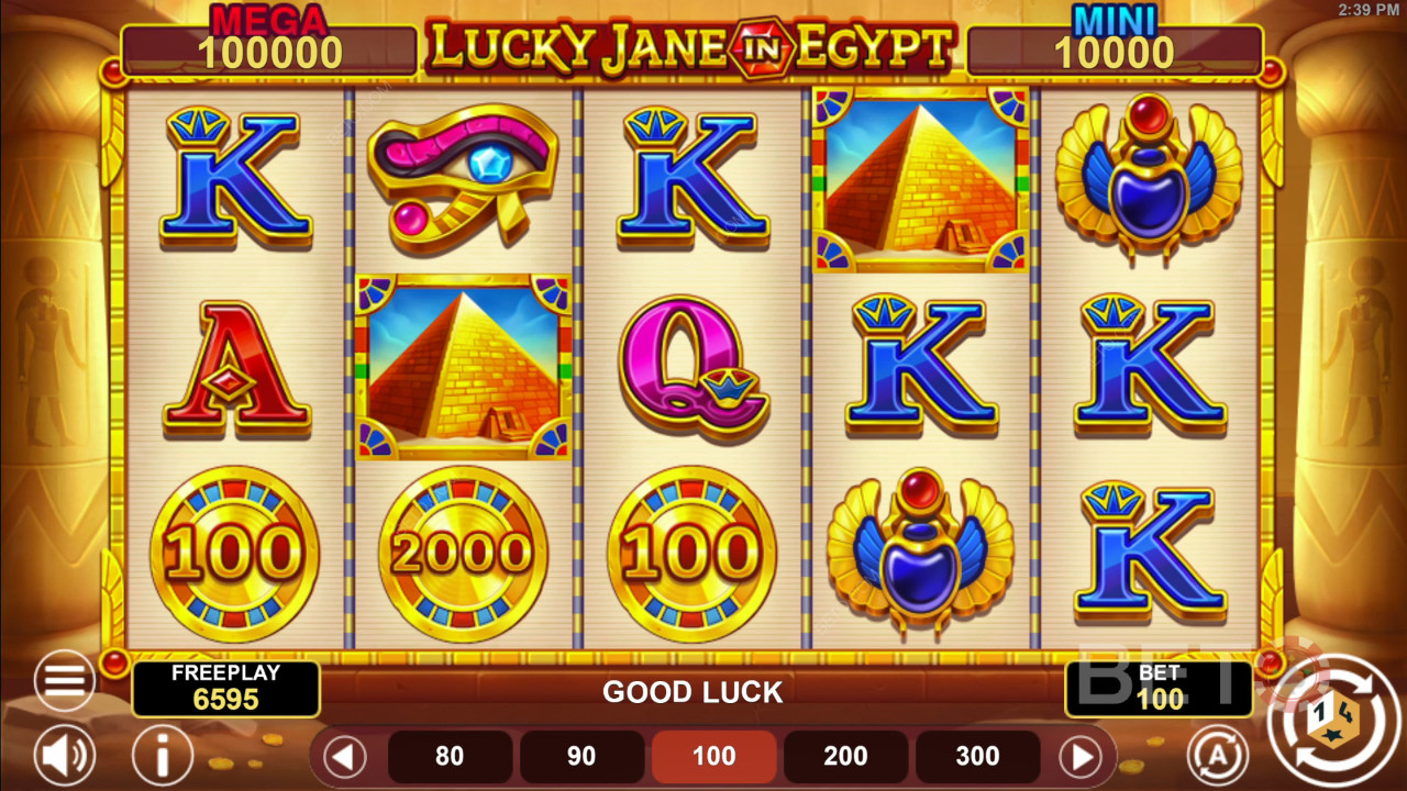 Lucky Jane in Egypt Hold & Win फ्री खेलें