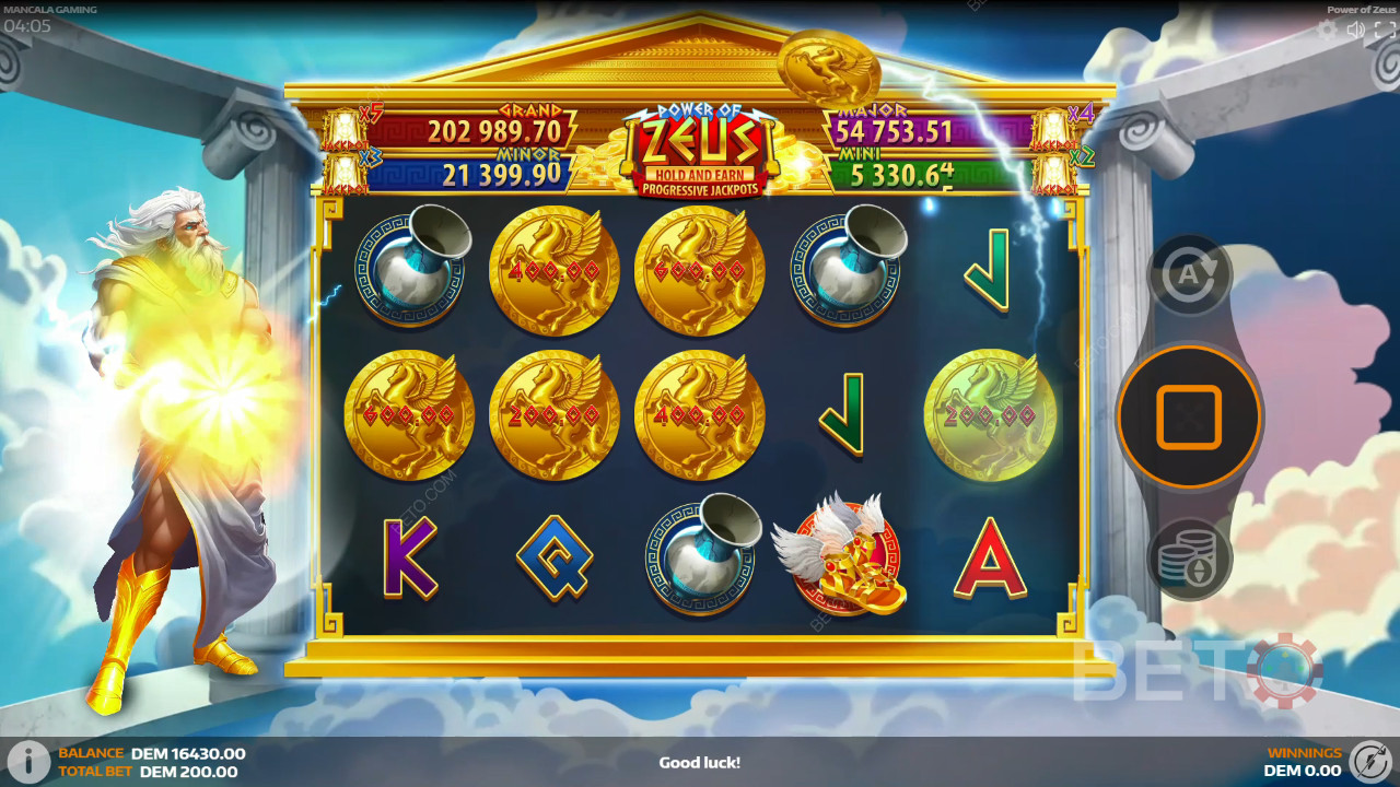 Power of Zeus (Mancala Gaming) फ्री खेलें