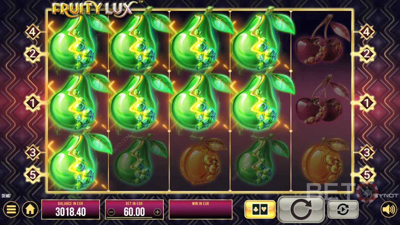 BETO स्लॉट्स द्वारा Fruity Lux की समीक्षा