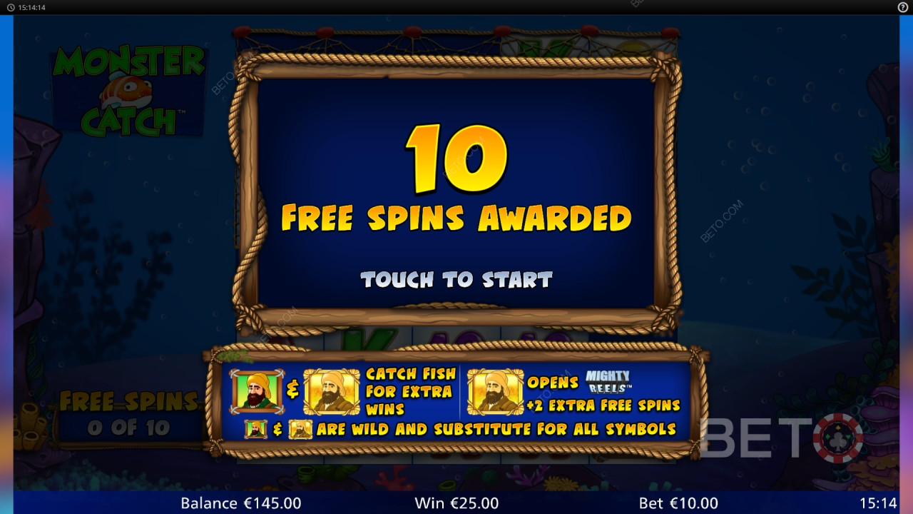 लाइट एंड वंडर द्वारा मॉन्स्टर कैच में बोनस सुविधाओं की व्याख्या