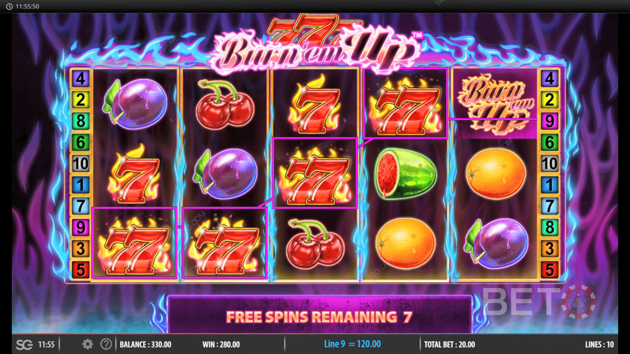 क्या 777 बर्न एम अप मज़ेदार है?