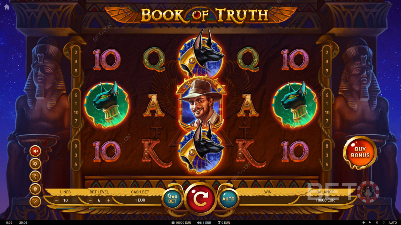 Book of Truth वीडियो स्लॉट दो प्रकार के मुफ्त स्पिन के साथ विस्तारित प्रतीकों के साथ