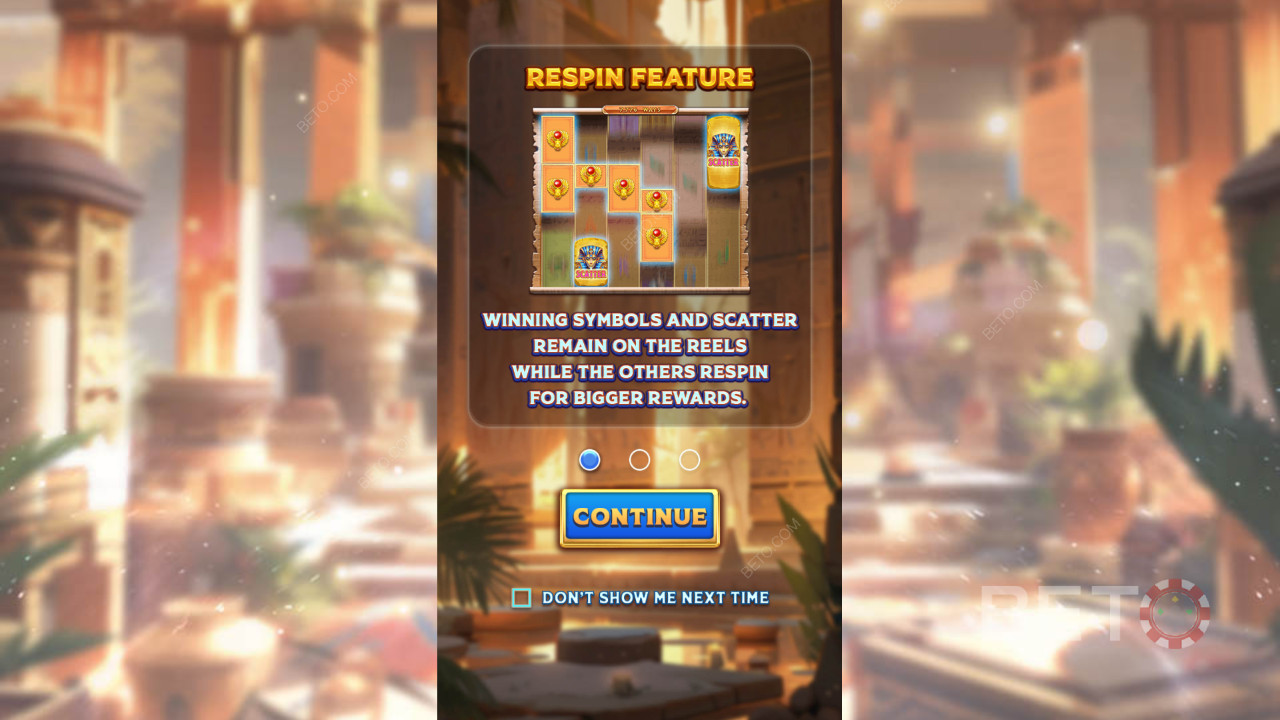 स्पैडगेमिंग द्वारा सीक्रेट्स ऑफ एनुबिस में बोनस सुविधाओं की व्याख्या