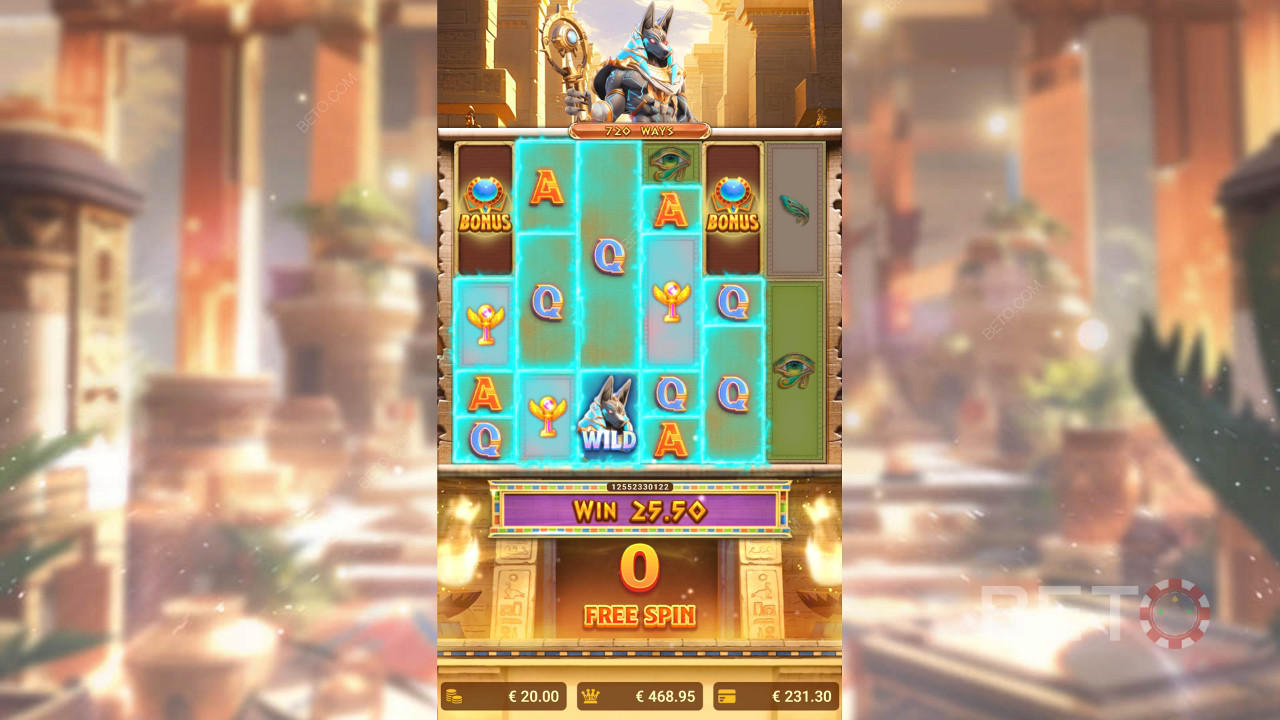 थीम और डिज़ाइन: मिस्र का रहस्यमय साहसिक कार्य