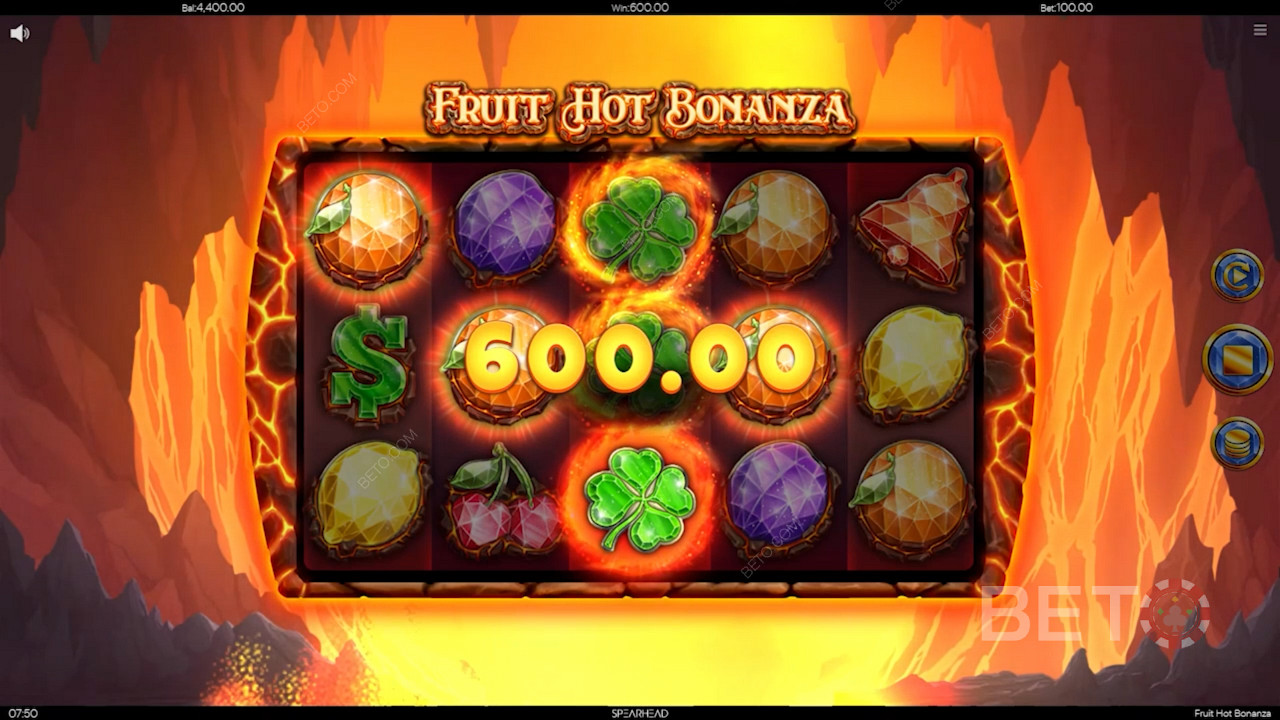 Fruit Hot Bonanza खेलें और शानदार जीतने की संभावना का अनुभव करें