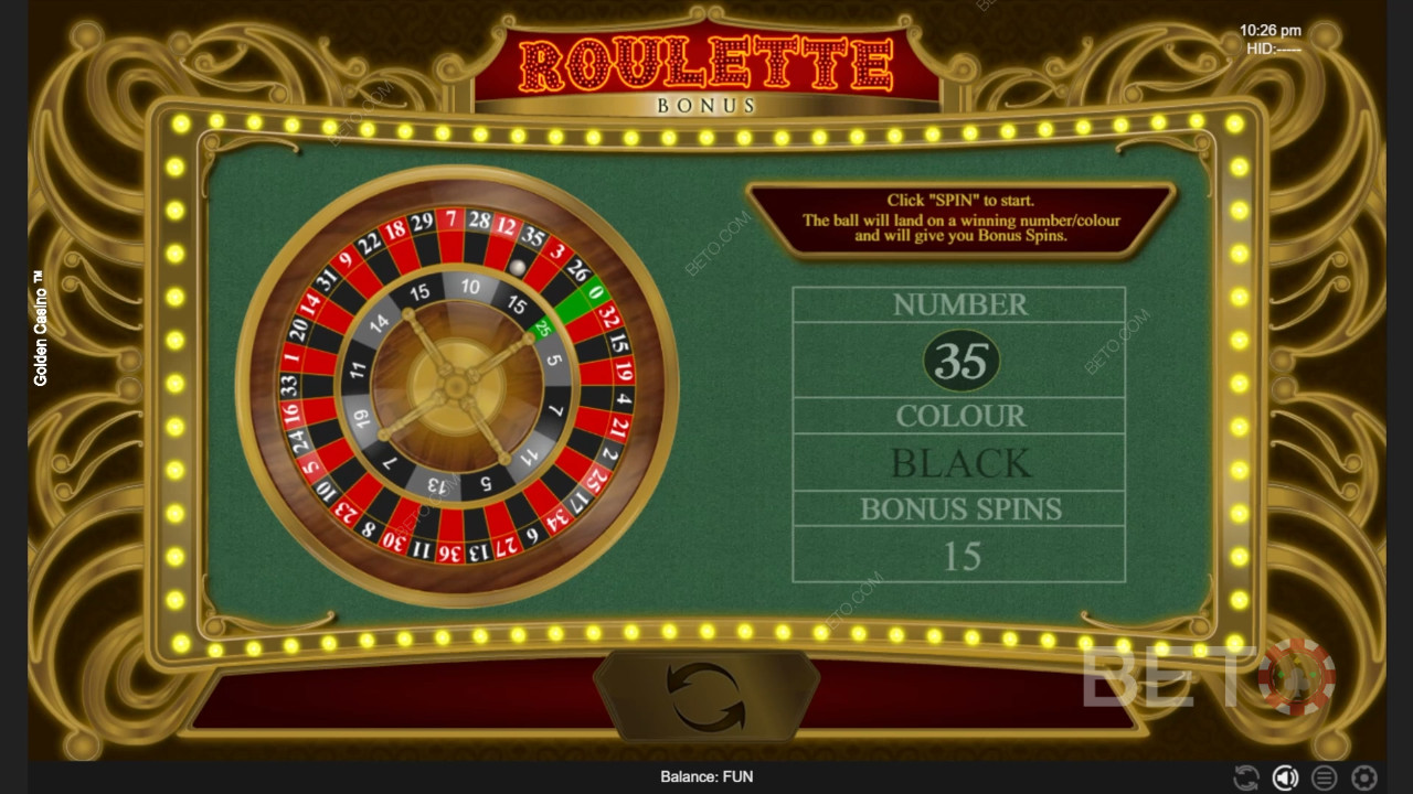 थीम और डिज़ाइन: क्लासिक कैसीनो एलिगेंस