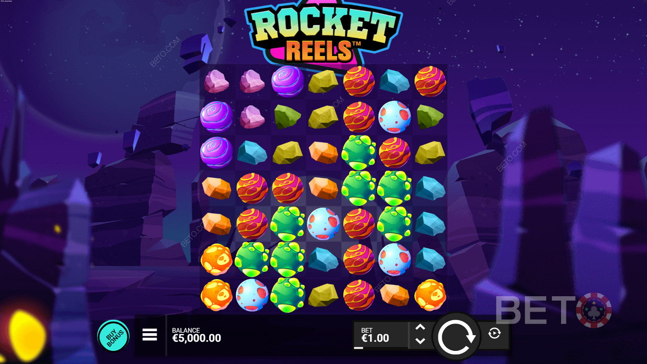 Hacksaw Gaming द्वारा Rocket Reels क्लस्टर आधारित स्लॉट