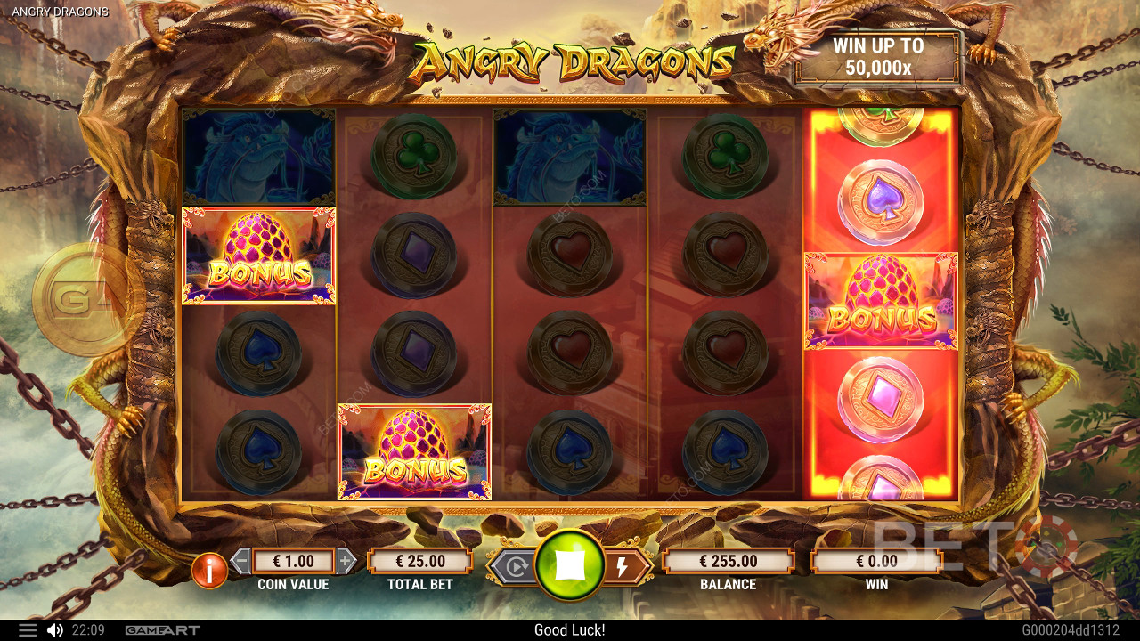 BETO स्लॉट्स द्वारा एंग्री ड्रैगन्स की समीक्षा