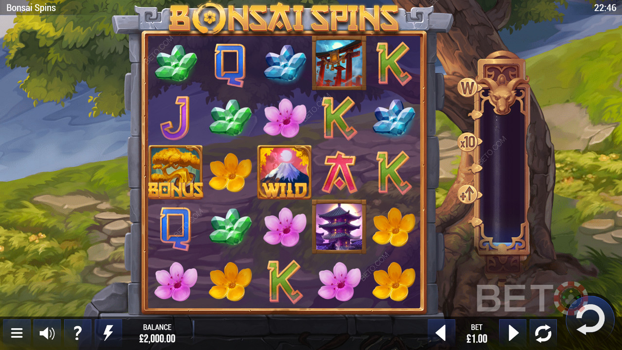 Bonsai Spins के गर्म और शांत ग्राफिक्स
