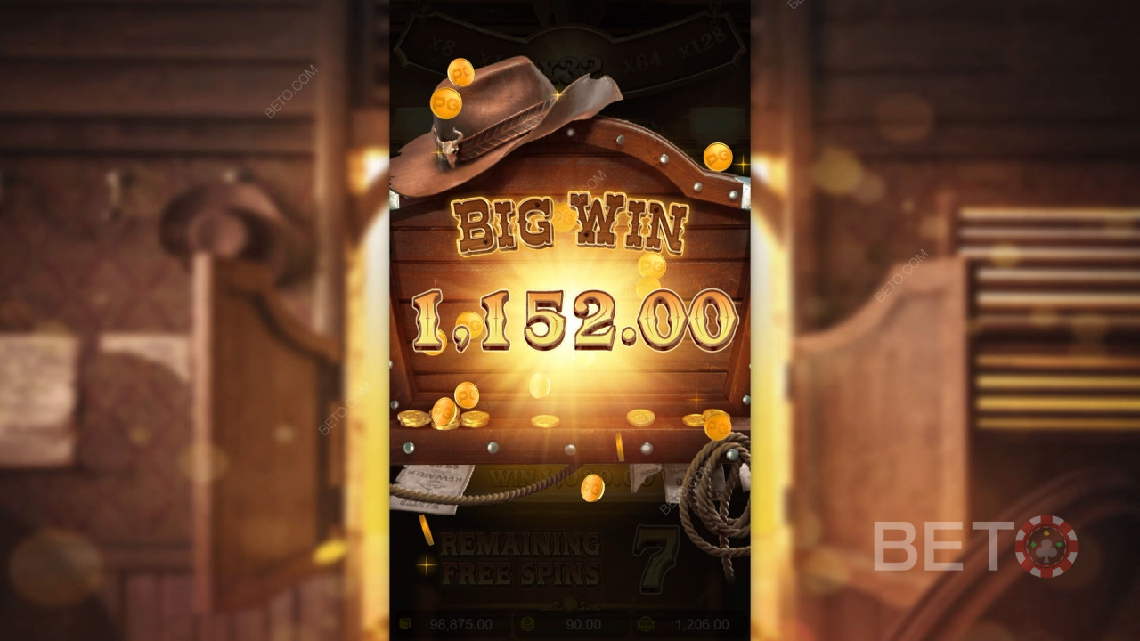 वाइल्ड Bounty Showdown स्लॉट ऑनलाइन में अपनी शर्त का 5,000 गुना जीतें!