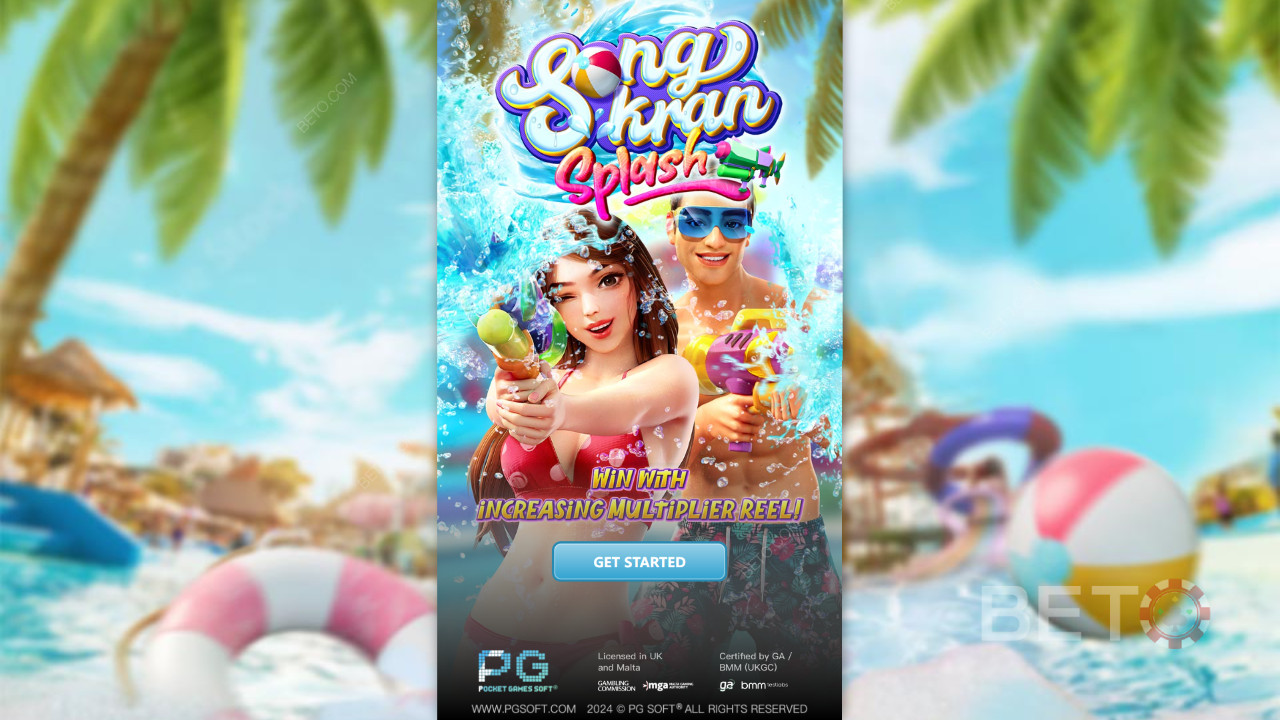 PG Soft का सोंगक्रान स्पलैश कैसे खेलें?