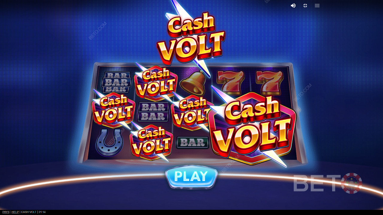 Cash Volt स्लॉट में 95.71% की आरटीपी दर और मध्यम भिन्नता है
