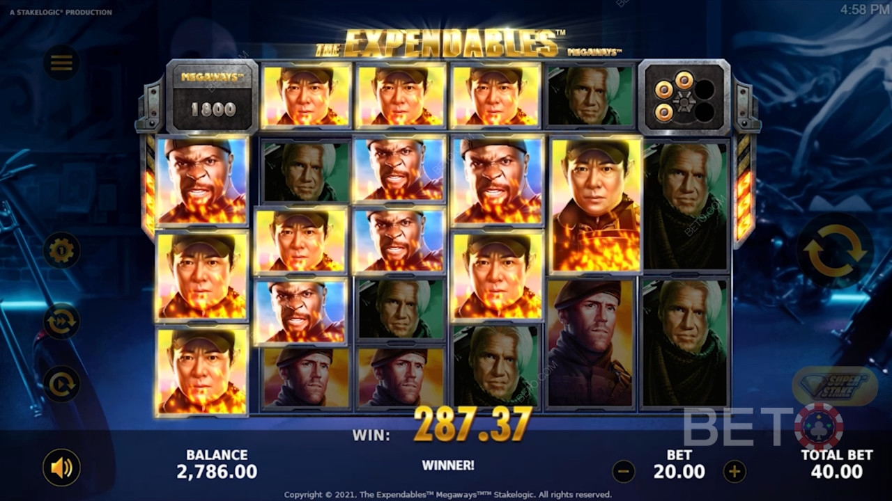 The Expendables New Mission Megaways रिव्यू बाय बीईटीओ स्लॉट्स