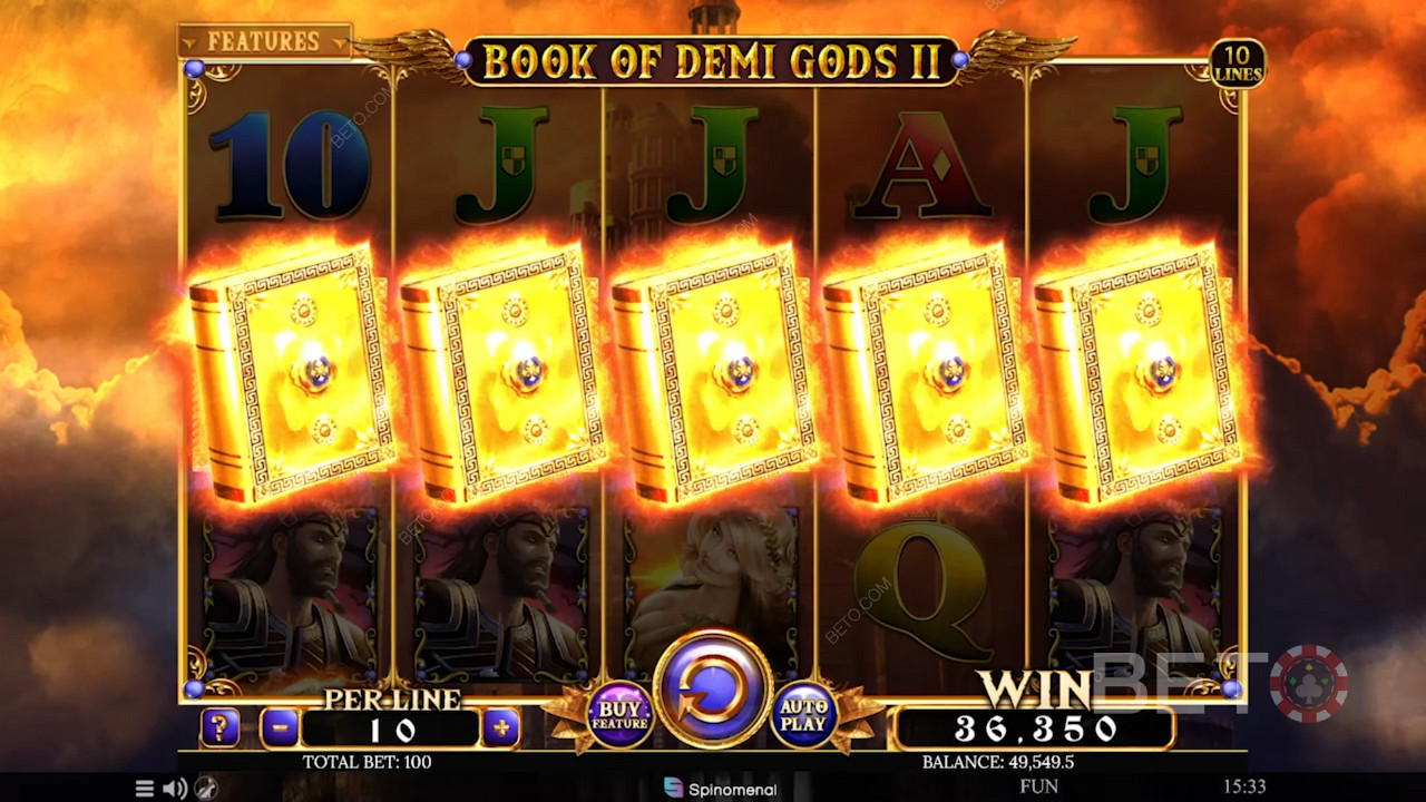 Book Of Demi Gods 2 में एक पुरस्कृत कॉम्बो प्राप्त करना