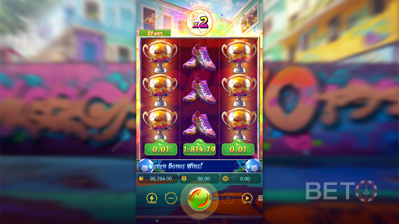 फुटबॉल बुखार स्लॉट में 2,000 अपनी शर्त जीतें!