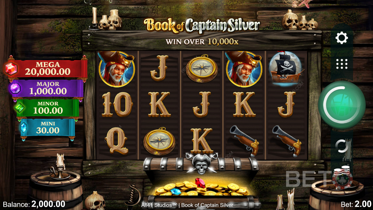 Book of Captain Silver में खतरनाक समुद्रों की खोज