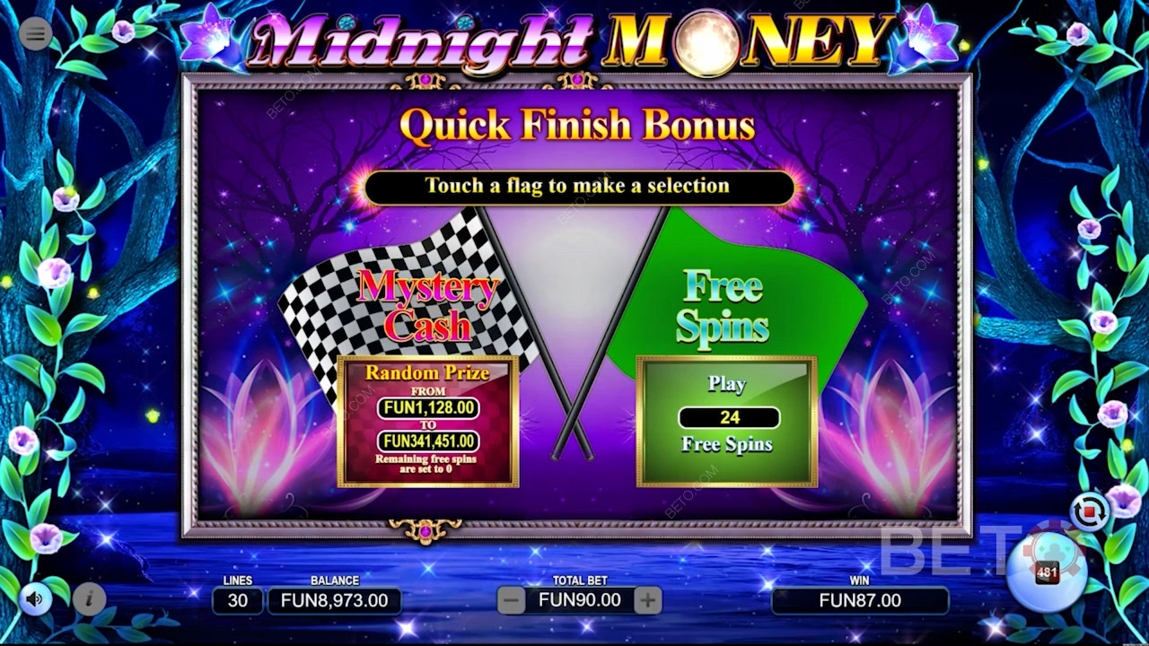 Midnight Money के इमर्सिव ग्राफिक्स