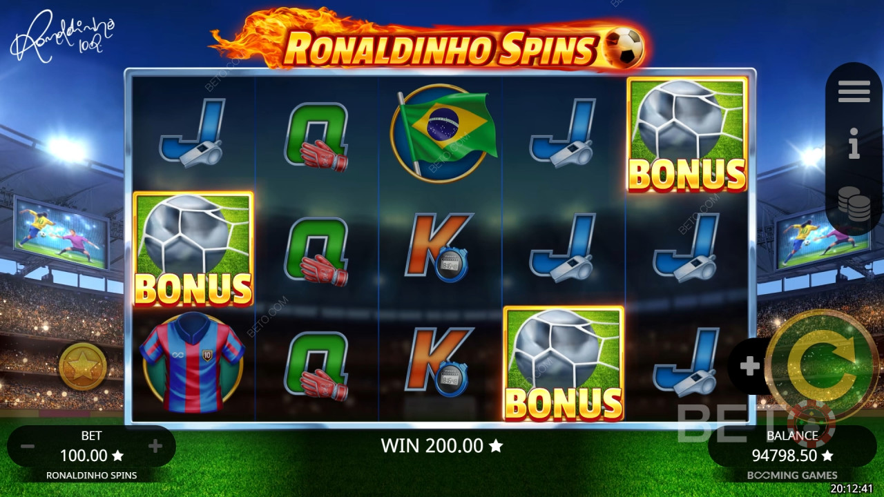 Ronaldinho Spins फ्री खेलें