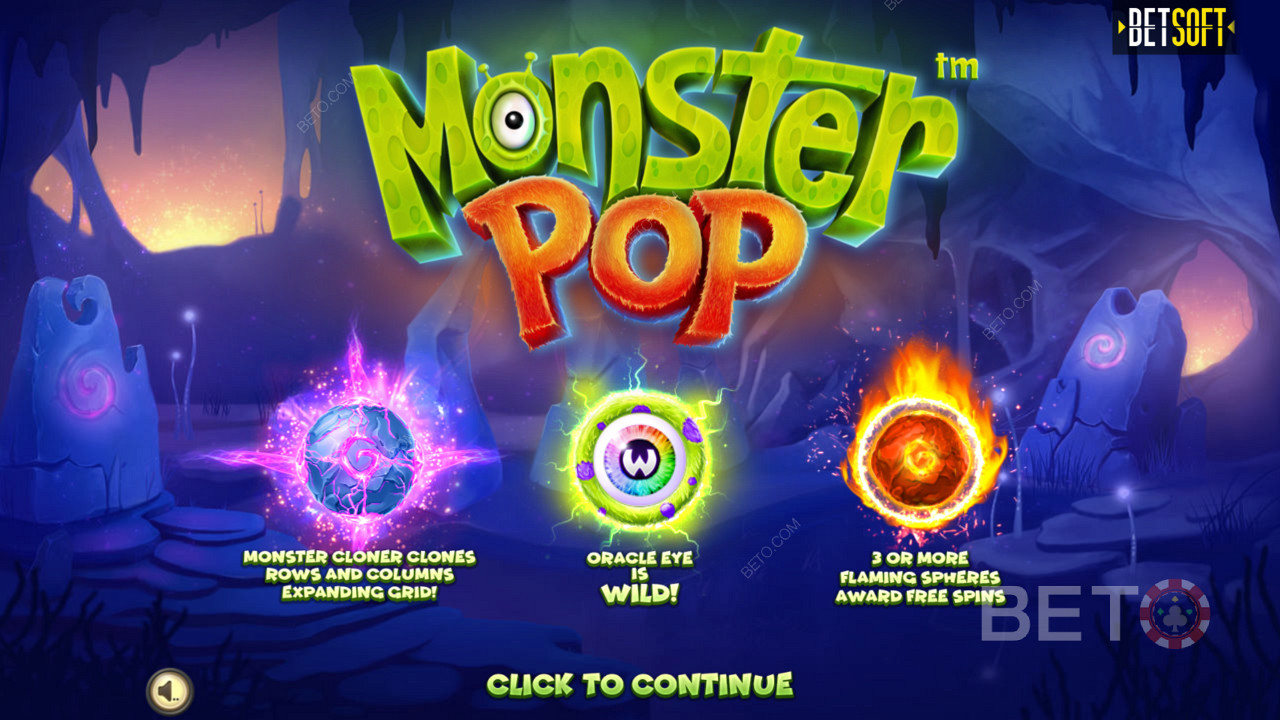 Monster Pop वीडियो स्लॉट में अभिनव बोनस सुविधाओं का आनंद लें