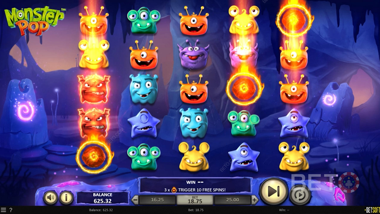 Monster Pop (Betsoft) फ्री खेलें