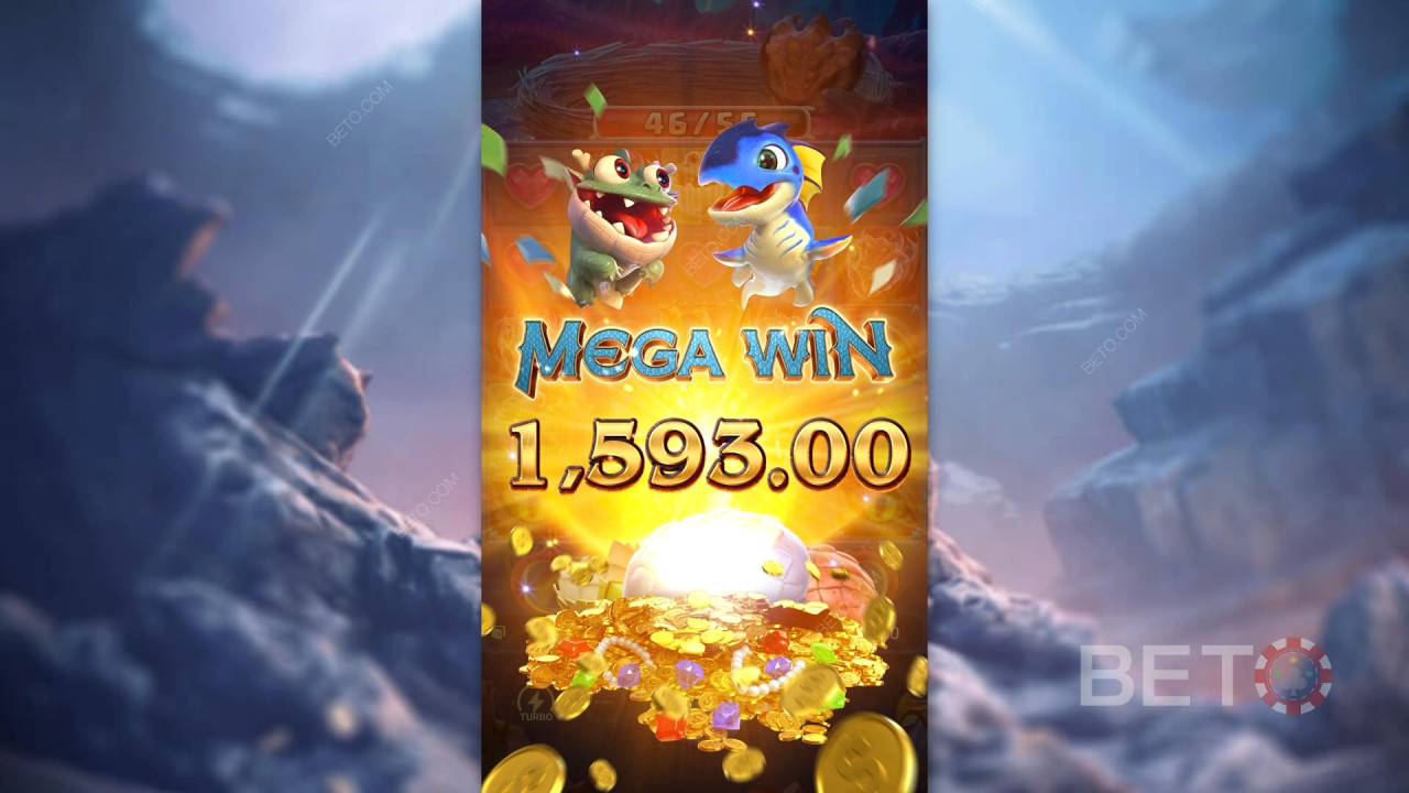 ड्रैगन हैच 2 ऑनलाइन स्लॉट में अपनी शर्त का 2,500 गुना जीतें!