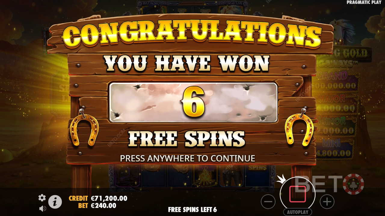 Pragmatic Play का Mustang Gold मेगावेज़ कैसे खेलें?