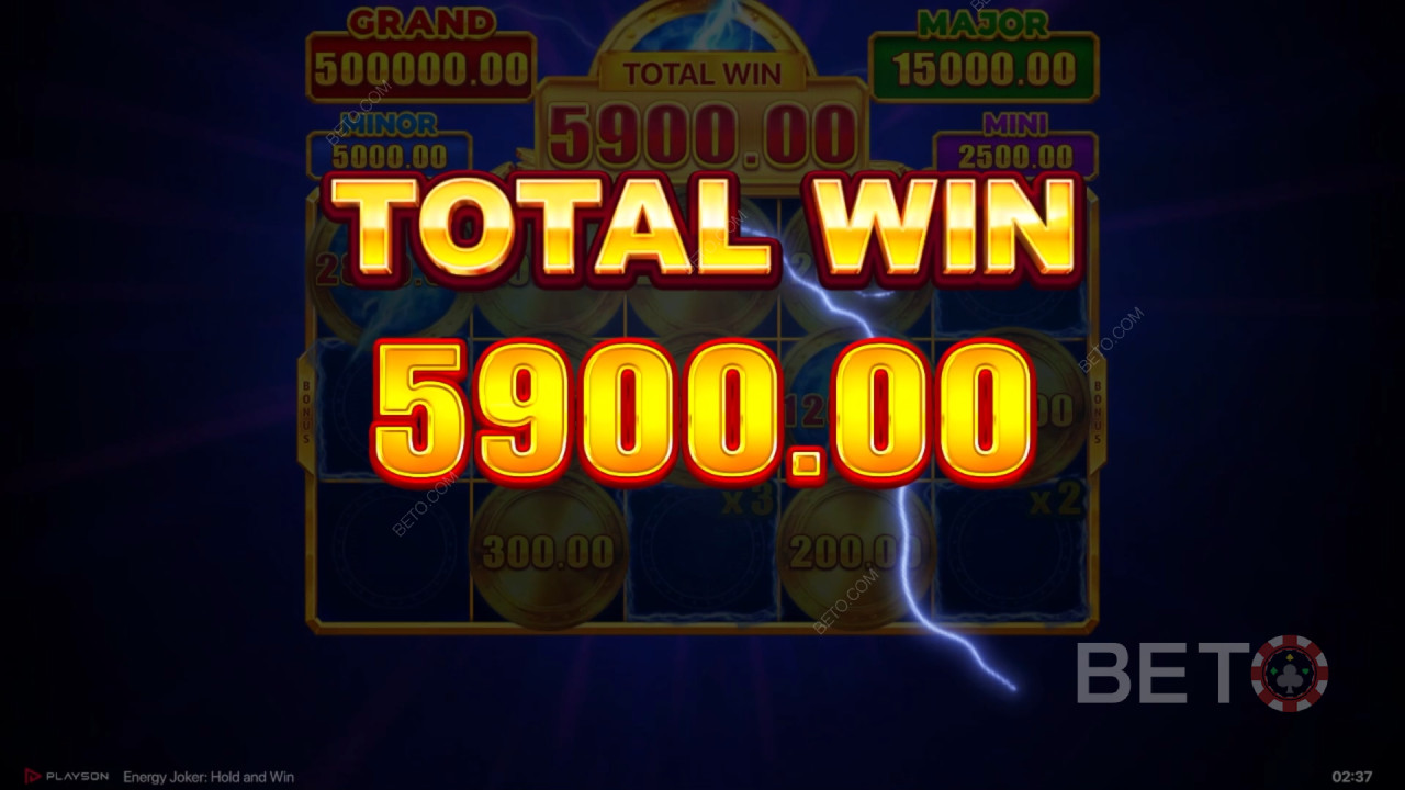 एनर्जी जोकर ऑनलाइन स्लॉट में अपनी शर्त का 5,000 गुना जीतें!