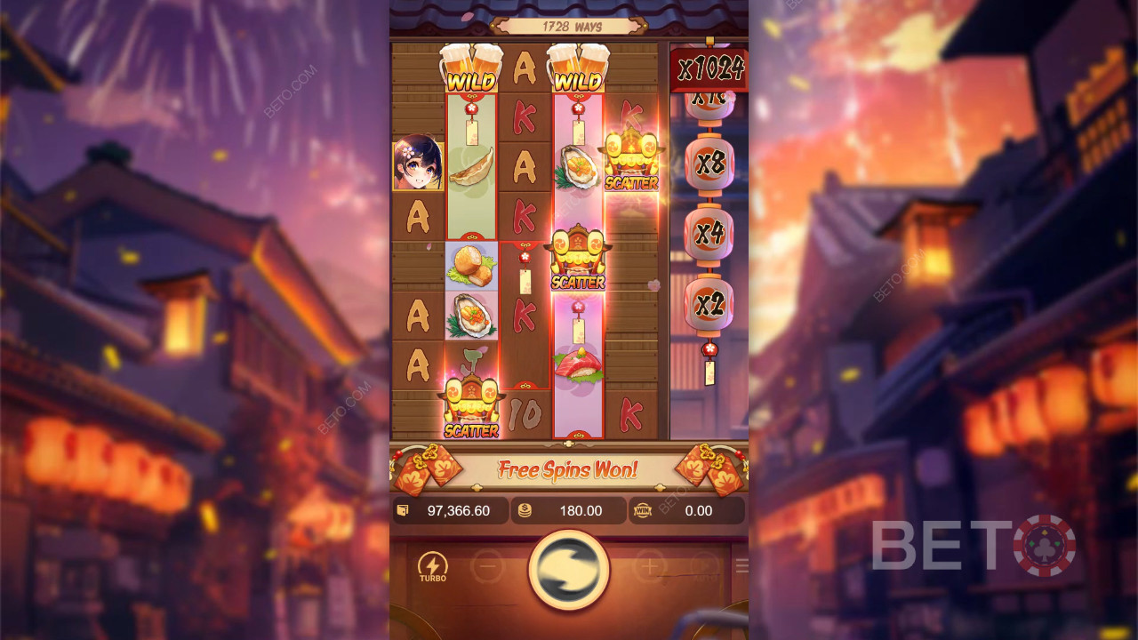 ओइशी डिलाइट्स की समीक्षा BETO स्लॉट्स द्वारा