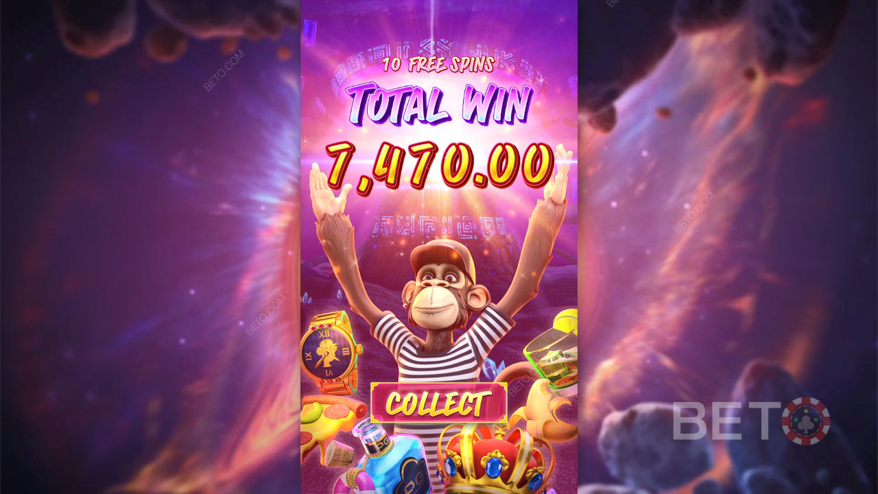 वाइल्ड एप #3258 ऑनलाइन स्लॉट में अपनी शर्त का 10,000 गुना जीतें!