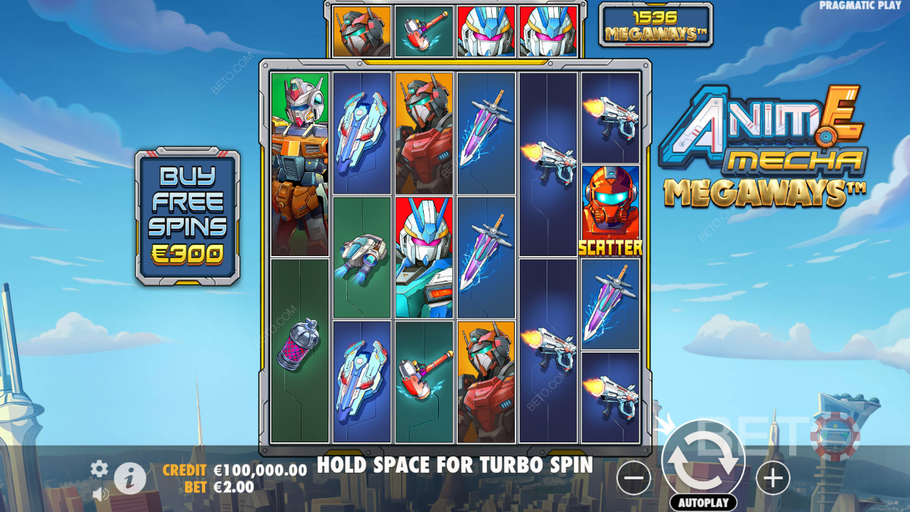 एनीमे मेचा मेगावेज़ - हाँ या ना