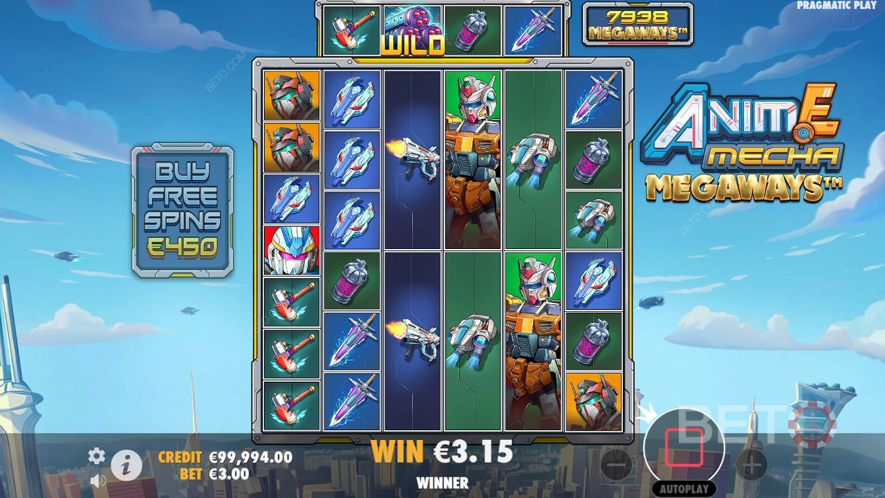 Pragmatic Play द्वारा एनीमे मेचा मेगावेज़ में बोनस सुविधाओं की व्याख्या