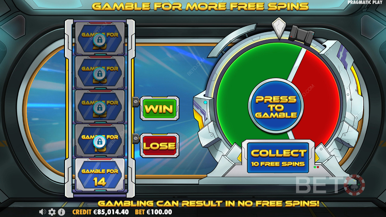 एनीमे मेचा मेगावेज़ स्लॉट मशीन में अपनी शर्त का 40,000 गुना जीतें!