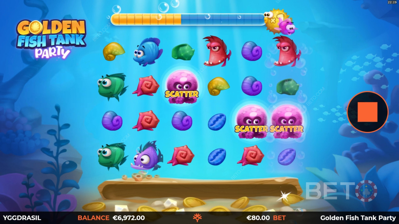 BETO स्लॉट्स द्वारा Golden Fish Tank पार्टी की समीक्षा