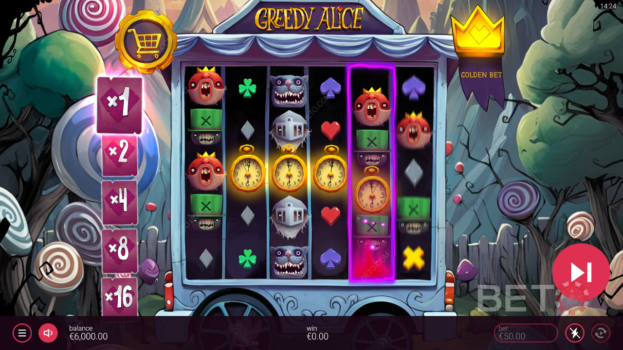 BETO स्लॉट्स द्वारा लालची ऐलिस की समीक्षा