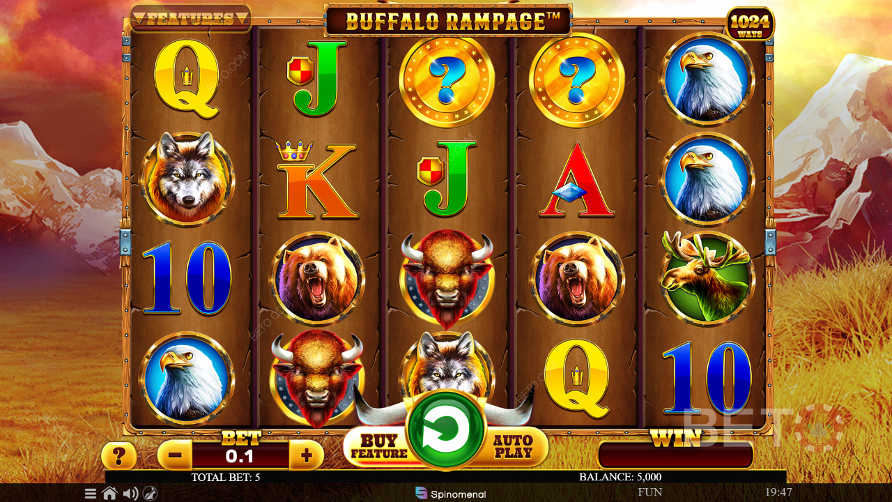 Buffalo Rampage फ्री खेलें