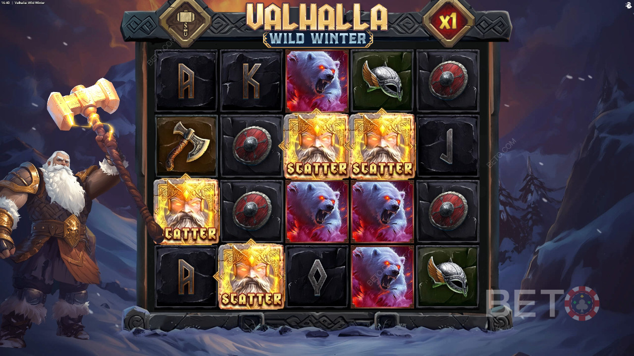 BETO स्लॉट्स द्वारा Valhalla Wild Winter की समीक्षा