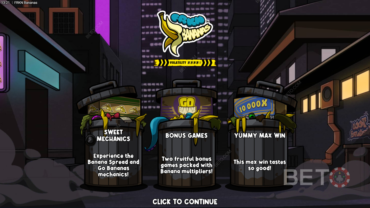 थीम और डिज़ाइन: ज़ानी बनाना एडवेंचर