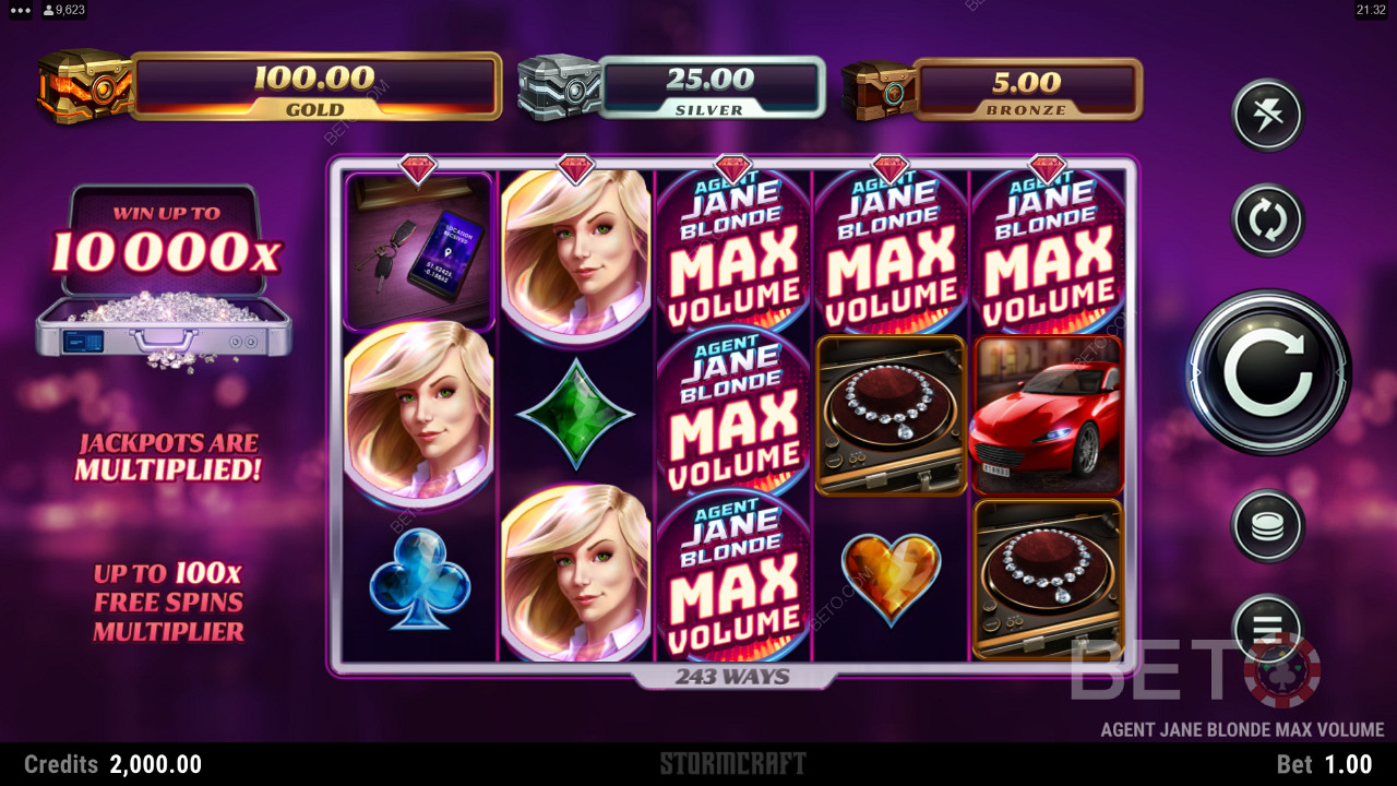 Agent Jane Blonde Max Volume फ्री खेलें