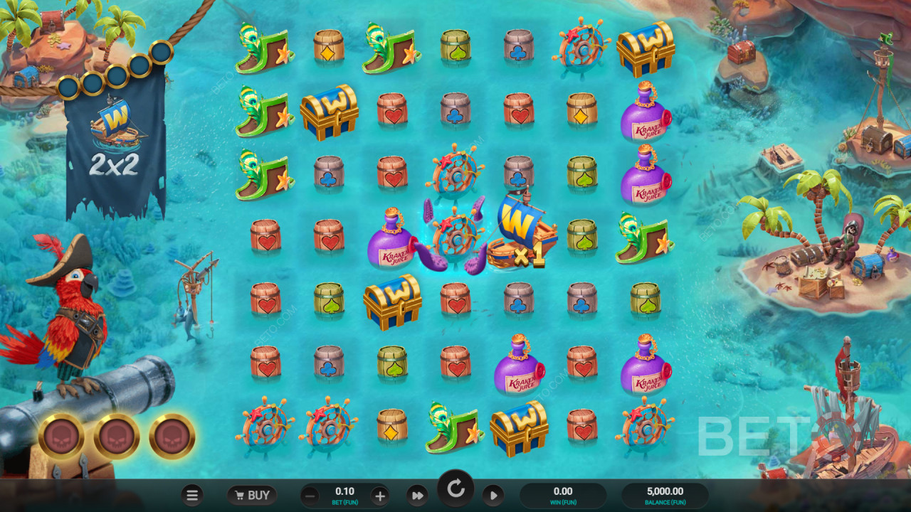 Relax Gaming का क्रैकेन कोव कैसे खेलें?