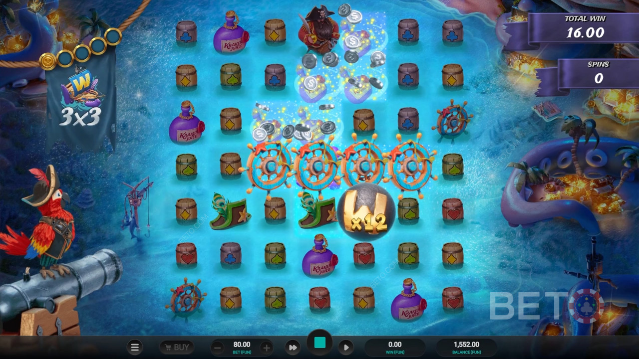 थीम और डिज़ाइन: समुद्री डाकू साहसिक खोज