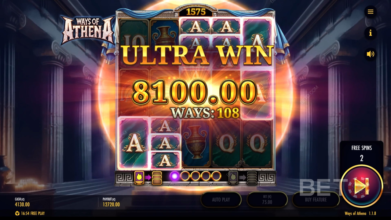 BETO स्लॉट्स द्वारा एथेना के तरीके की समीक्षा