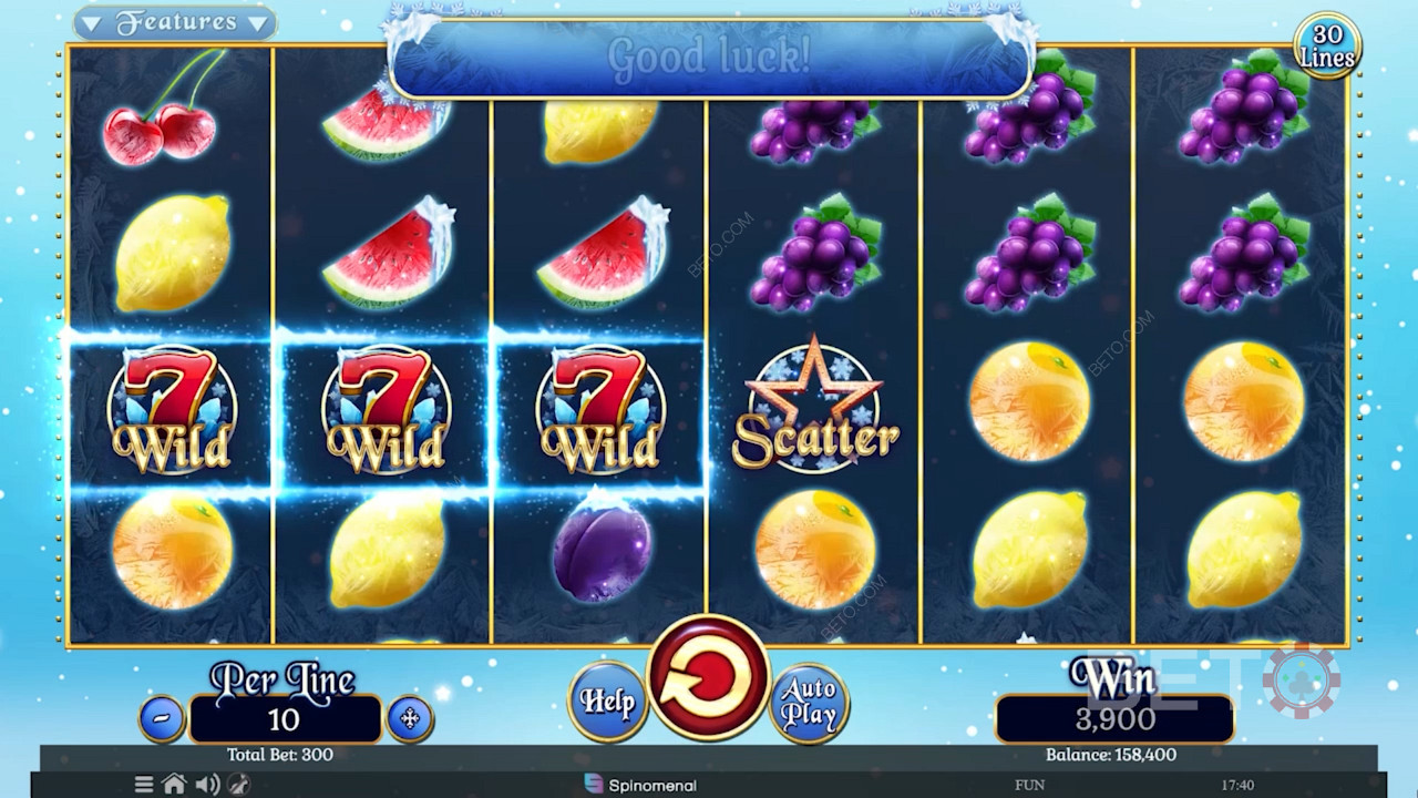 Fruits On Ice Collection 30 Lines फ्री खेलें