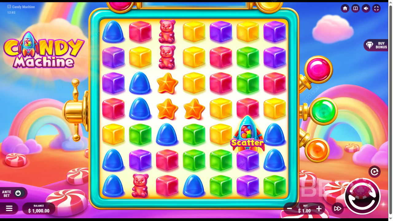 थीम और डिज़ाइन: सनकी कैंडीलैंड एडवेंचर