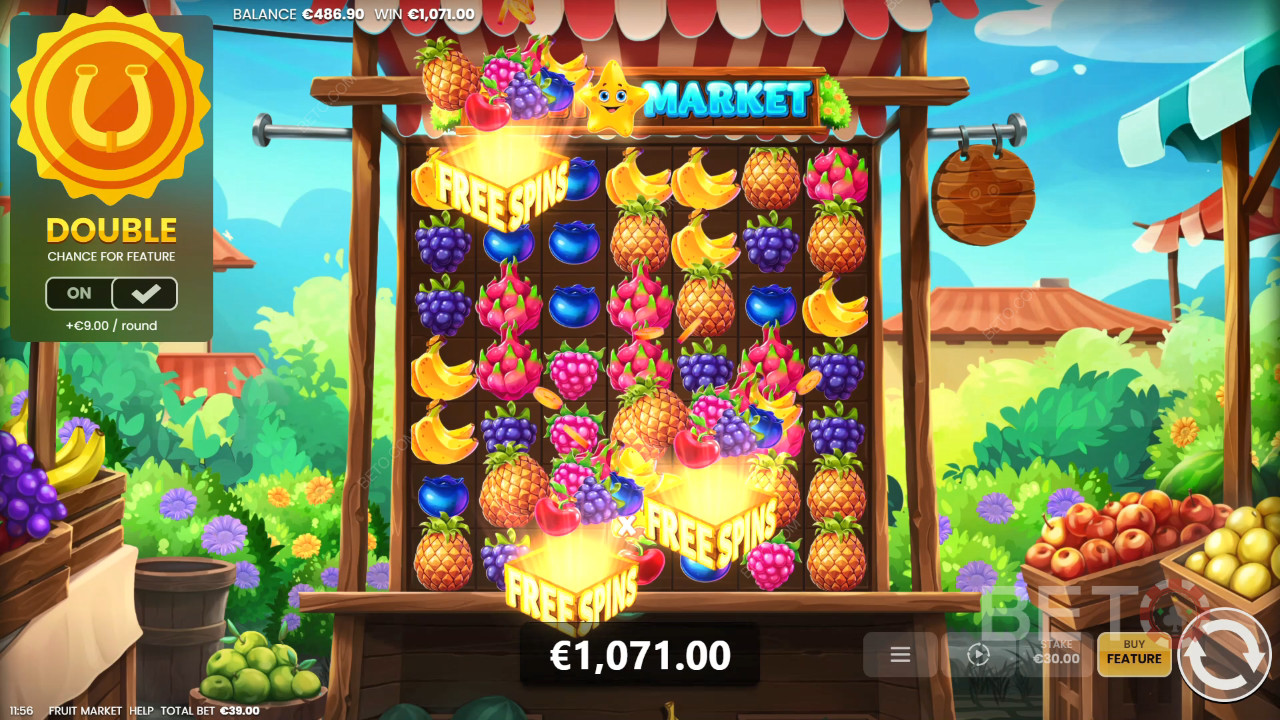 BETO स्लॉट्स द्वारा फल बाजार की समीक्षा