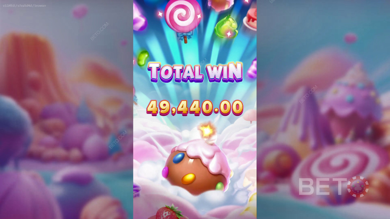 पॉप पॉप कैंडी 1000 स्लॉट ऑनलाइन में अपनी शर्त का 25,000 गुना जीतें!