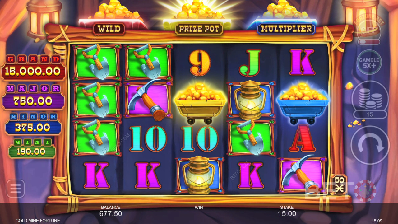 BETO स्लॉट्स द्वारा गोल्ड माइन फॉर्च्यून की समीक्षा