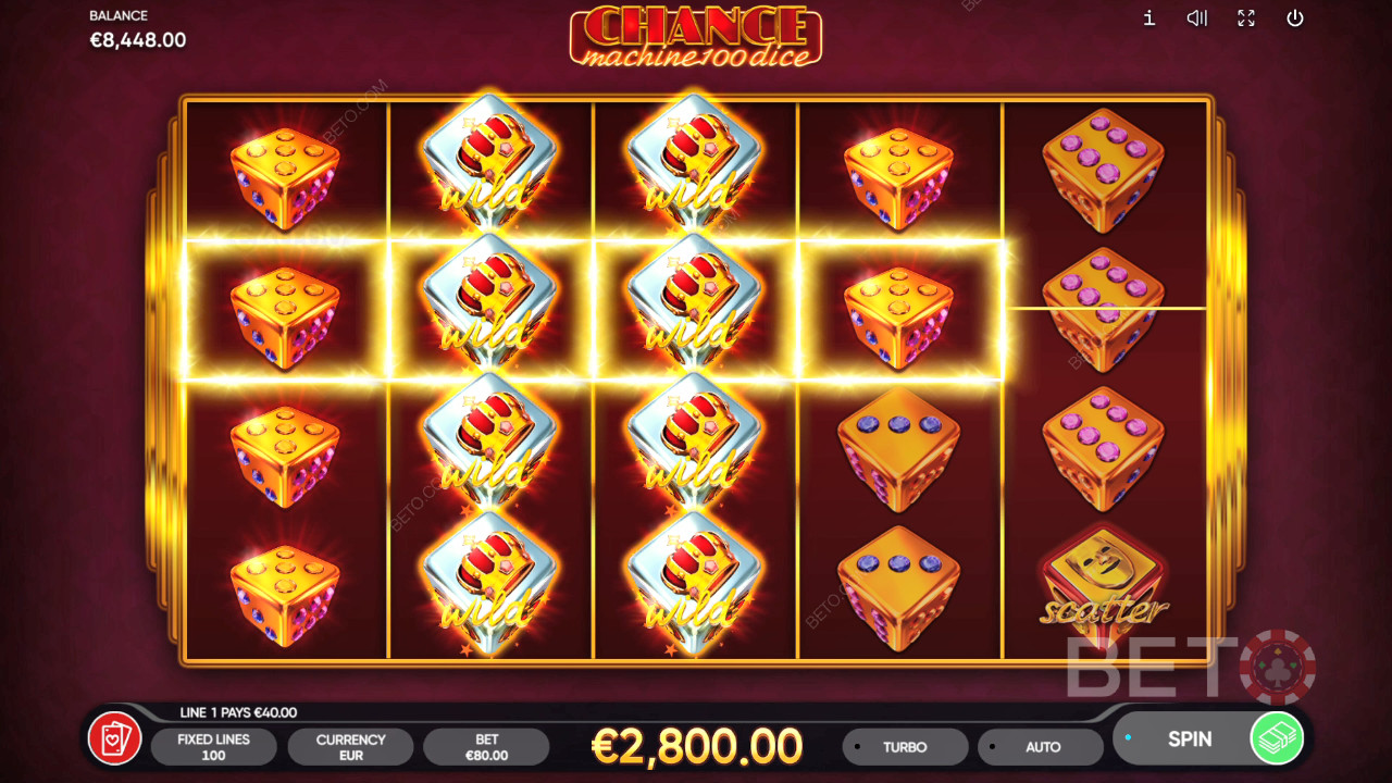 Chance Machine 100 Dice