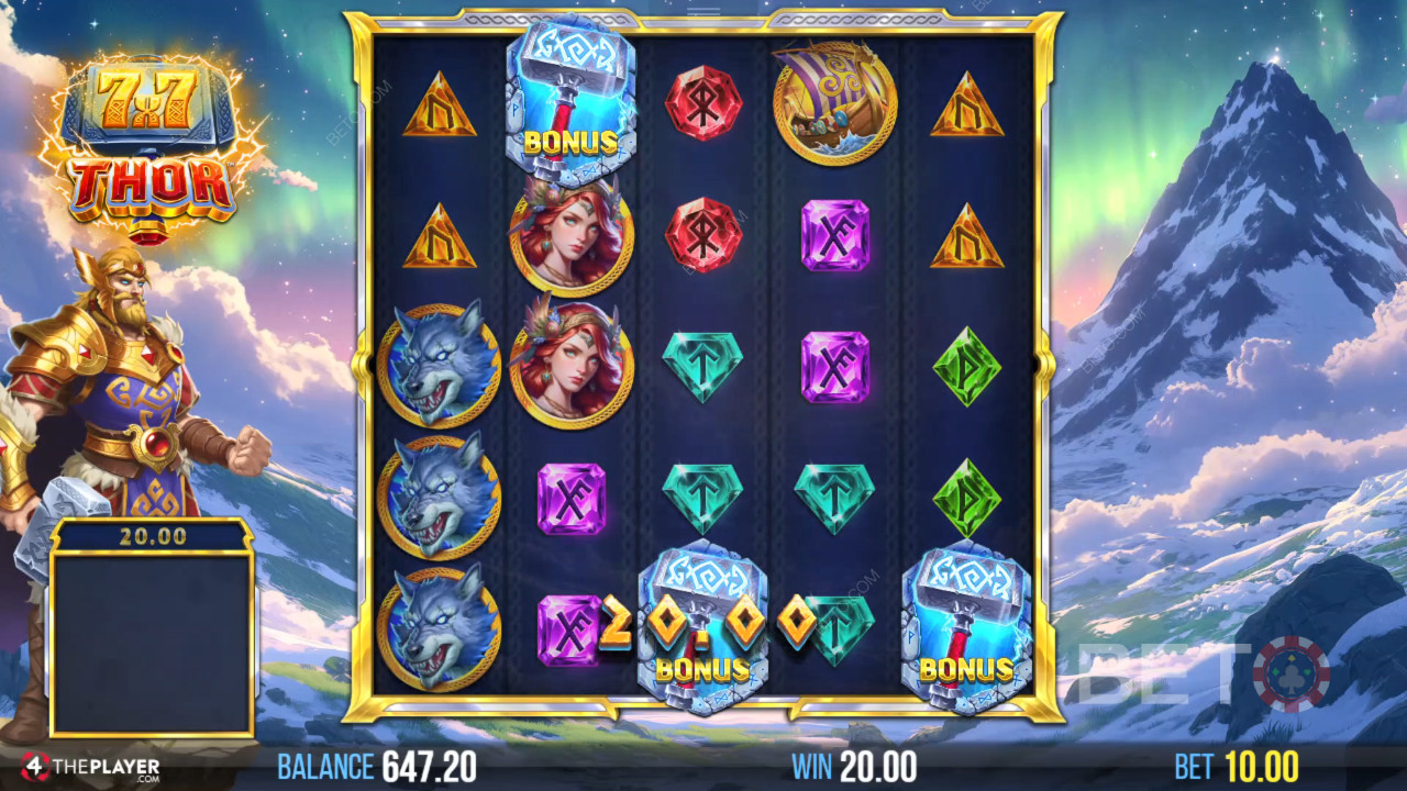 BETO स्लॉट्स द्वारा 7×7 थोर की समीक्षा