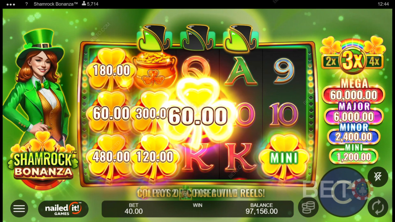 नेल्ड इट! गेम्स का शैमरॉक बोनान्ज़ा कैसे खेलें?