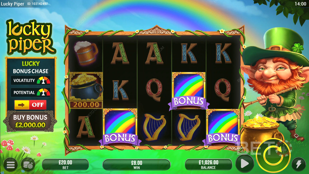 BETO स्लॉट्स द्वारा लकी पाइपर की समीक्षा